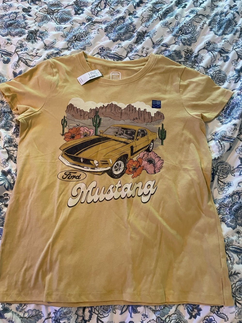 Maurices Yellow Ford Mustang Graphic Tee - Picture 2 of 6